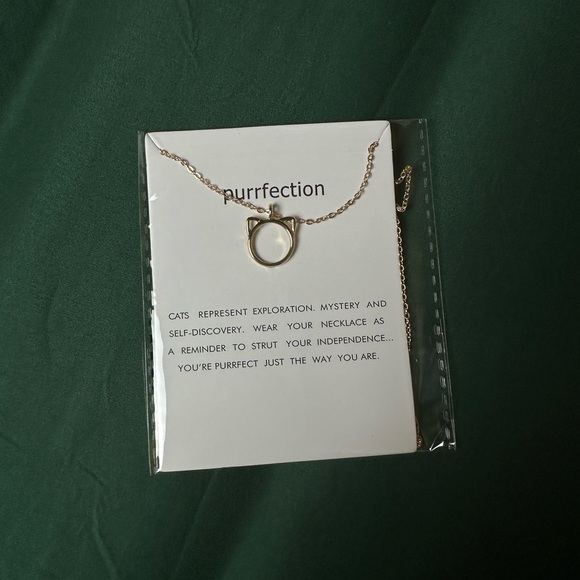 Cat Necklace | Valentines Day Gift | Gifts for her - Picture 3 of 5